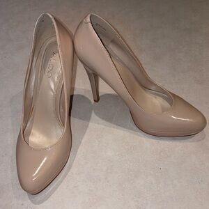 Aldo Nude Classic Patent Leather Pumps